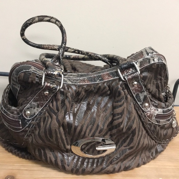 Carlo G Brown Handbag - Picture 8 of 8